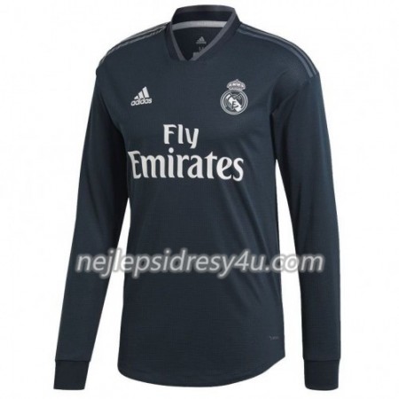 Fotbalový Dres Real Madrid Venkovní 2018/19 Dlouhý Rukáv